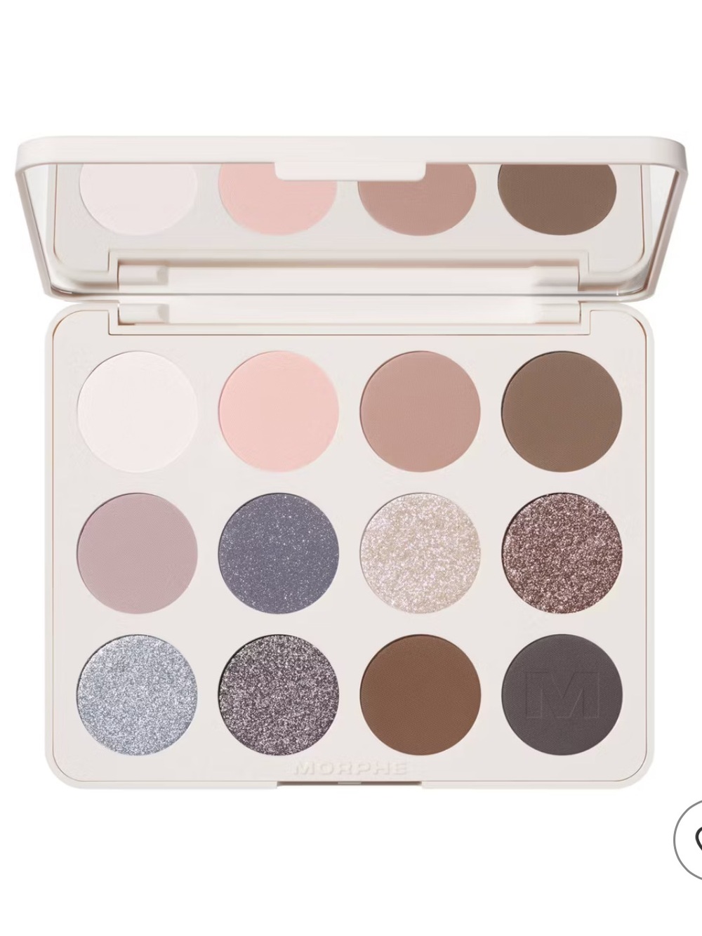 Morphe 12-Color Eyeshadow Palette — Moon Stone